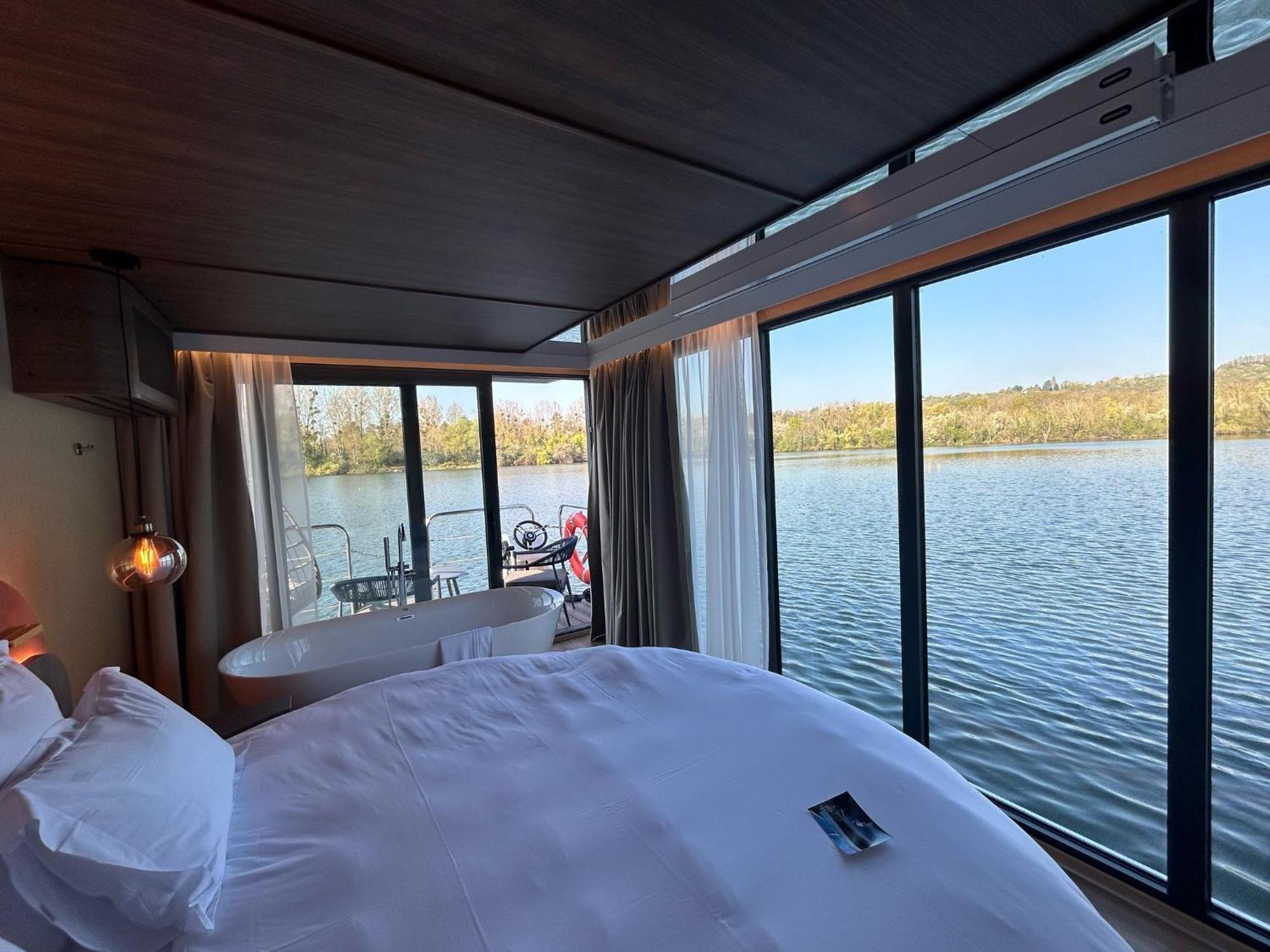 L'Escale Royale Saint-Martin-La-Garenne Port Ilon - Seine - Giverny Kültér fotó